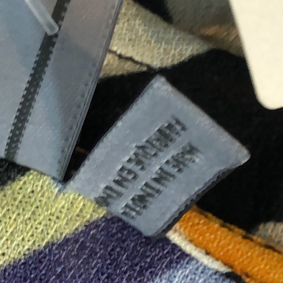 Bl-nk Miranda Peasant Blouse MP Black Motif Anthro - Picture 15 of 15